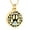 Gold, variant on Paw Print Urn Necklace For Ashes Dog Cat Charms Pendant Cremation Jewelry Cat Dog Memorial Gifts Stainless Steel Urn Necklace Ash Holder for Women Men