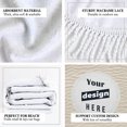 thumbnail image 2 of Black And White Turtle Simple Circle Beach Towel, 2 of 3