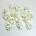 thumbnail image 2 of U8MO 100 Ivory Acrylic Pearl Lily Bell Flower Bead Cap Beads 12mm Sewing Bow Center, 2 of 9