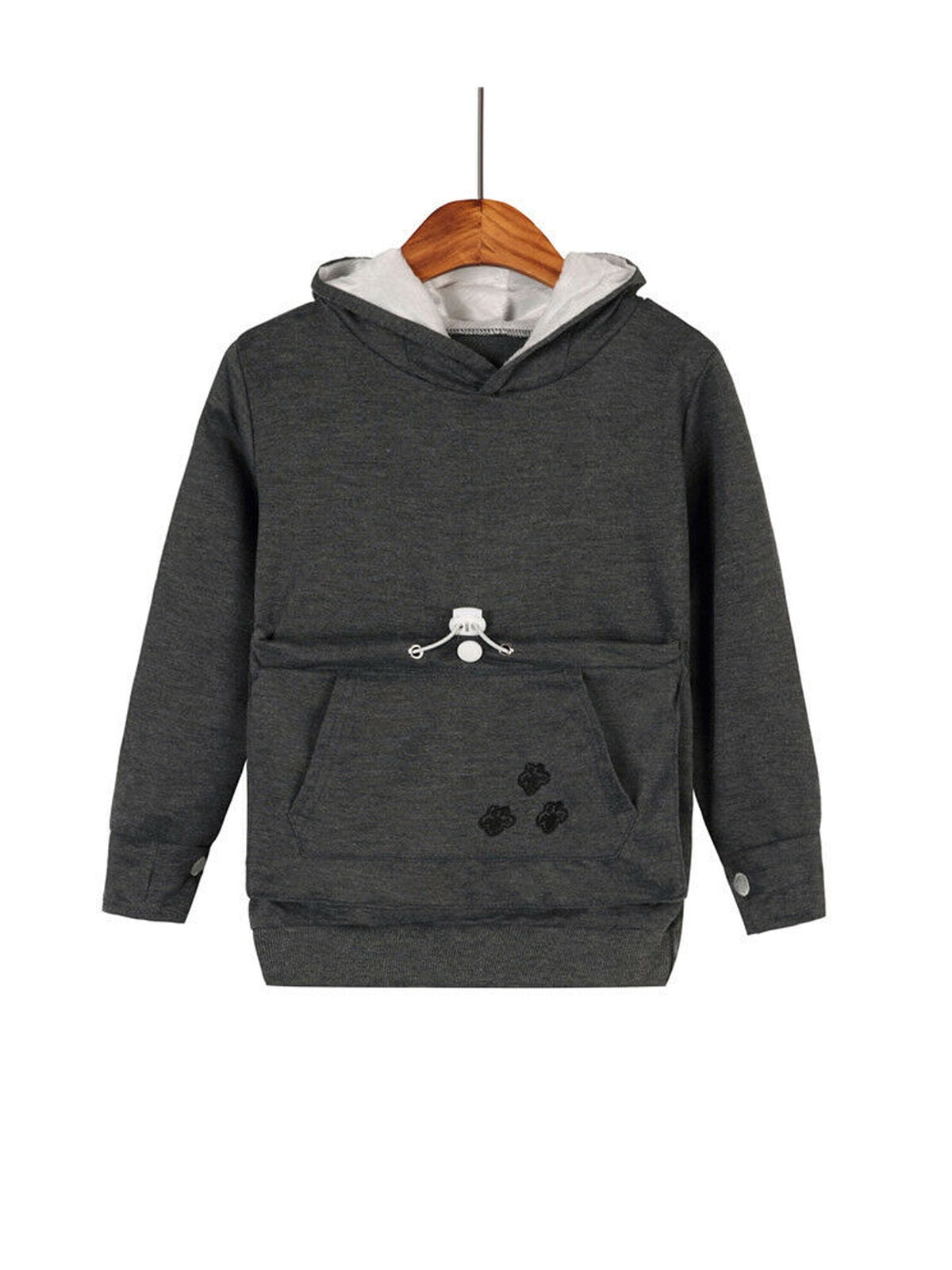 hoodie with baby pouch