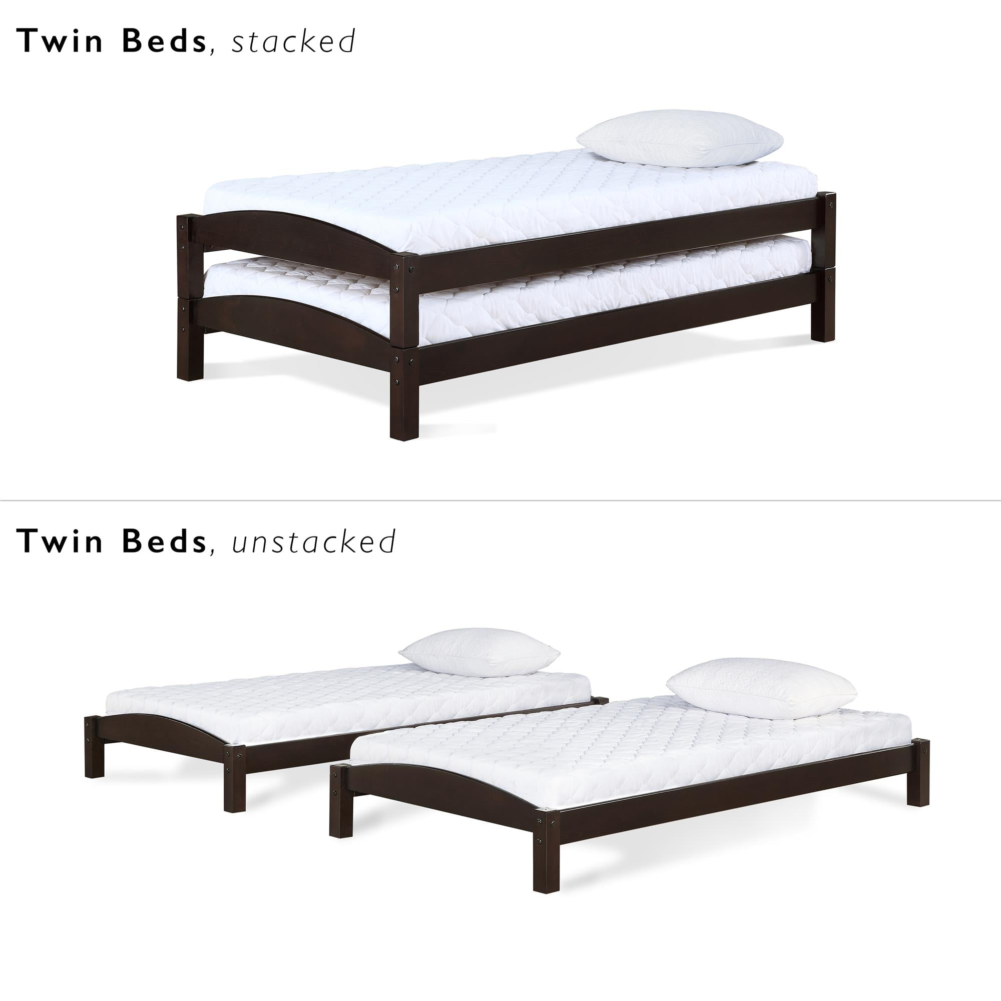 stackable cribs for twins