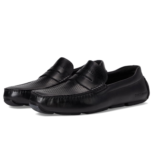 Zapatos Cole Haan Grand Laser Penny Driver Negro Talla 10 US