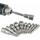 thumbnail image 2 of 10 puntas de destornillador magnético: puntas de destornillador de impacto magnéticas de 6 a 19 mm, adaptador de puntas hexagonales de 1,4", 2 of 5
