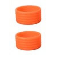 CSChome Anti-slip Paddle Band 2Pcs Pickleball Paddle Grip Band Elastic Badminton Table Tennis Racket Overgrip Handle Silicone Non-slip Ring Pickleball