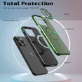 thumbnail image 6 of Cover For iPhone XR, Case with Kickstand,MagSafe Compatible Case with Built-in Camera Cover,Slim Shockproof Dustproof Case Cover, green, 6 of 7