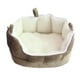 thumbnail image 1 of EeaseMX Cama para mascotas pequeñas, hurón, conejo, cobaya, hámster, ardilla, ratón, sofá cama, saco de dormir (café), 1 of 7