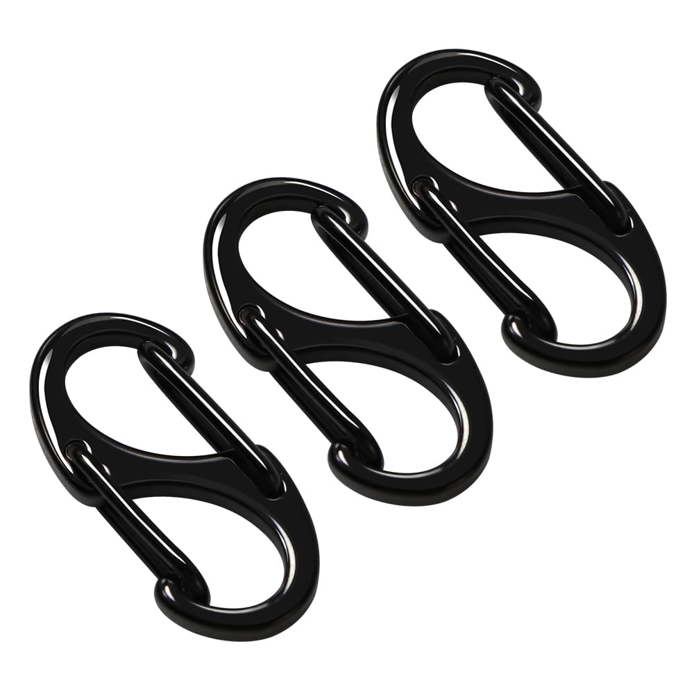 3Pcs Extra Small Carabiner Necklace Clips, Stainless Kuwait Ubuy