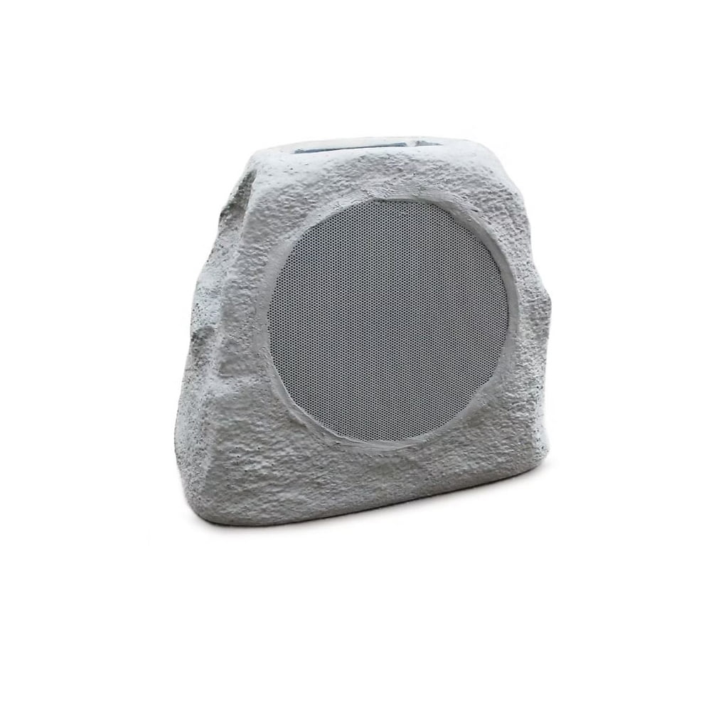 Open Box ION Glow Stone Link Solar Bluetooth Multi-Sync 10-Watt-Peak Outdoor Rock Speaker with LED Lights GLOWSTNLINKXUS