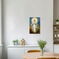 thumbnail image 2 of ZHONGYUTONG Virgin Mary Wall Art Jesus Mother Painting Prints on Canvas Catholic Spiritual Pictures Wall Decor for Office Church Prayer Room Framed (12.00" x 18.00"), 2 of 5