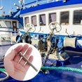 thumbnail image 4 of HLONK 8 pcs Quick Release Pin Carbon Steel Steel Ball Hitch Pin with Pulls Rings, 4 of 12