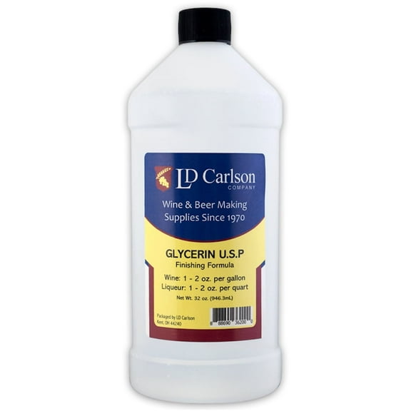 LD Carlson Glycerine U.S.P. 32 oz.
