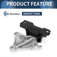 thumbnail image 5 of Unique Bargains Engine Motor Mount, Engine Mounting No.50850T7J003 for Honda XR-V RU5 1.8L 2014-2019 Silver Tone, 1 Pc, 5 of 6