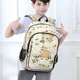 thumbnail image 6 of FORMRS Unisex School Backpack 17" Student Travel Bag with Laptop Compartment, Birds Sunflowers, 6 of 7