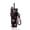 Black Bow, variant on Sidagar 24 oz Stainless Steel Double-Walled Vacuum Insulated Tumbler with Straw Lid, Red Cherry