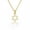 Gold, variant on 18k Gold Plated Sterling Silver 925 Tiny Star of David Necklace Dainty Magen David 1/4 Inch Minimalist Jewish Women Bat Mitzvah Hanukkah Gift