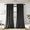 Dark Gray, variant on Light Filtering Velvet Curtains 2 Pack, 3 Inch Rod Pocket, Multi-Purpose Room Divider, 13 Colors, 52x84/52x96/52x108 Inches, Fade Resistant, Durable, Pet & Eco Friendly