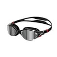 thumbnail image 1 of Speedo Adult Unisex Biofuse 2.0 Mirrored Swim Goggles - Black/Chrome, One Size, 1 of 4