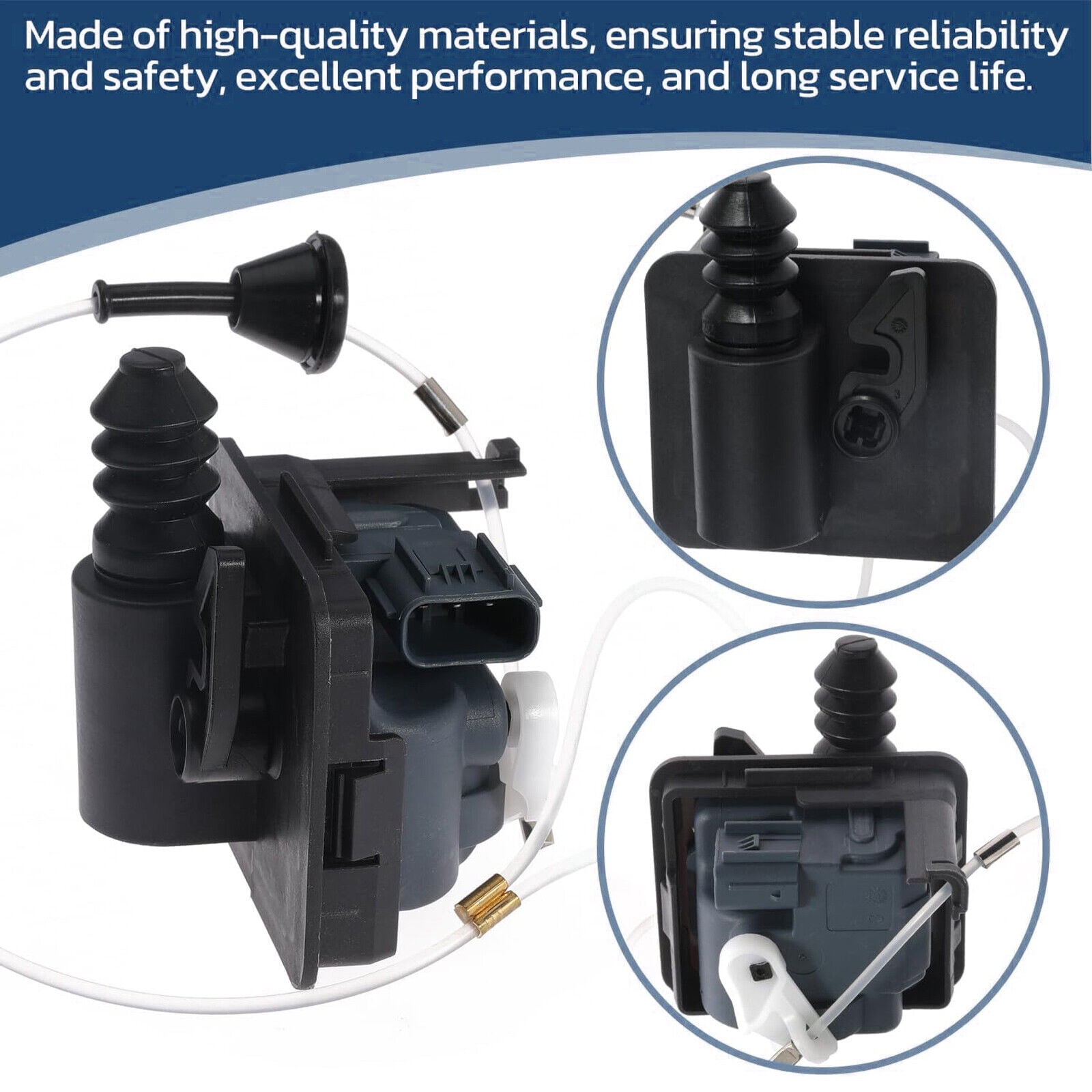 For 74700-TBA-A01 and 74700-TBA-A02: Fuel Lid Actuator Gas Door