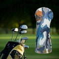 thumbnail image 3 of Fundas para cabezas de palos de golf Fundas para cabezas de golf Elástica resistente a los arañazos, a la moda Cola Cubierta de la cabeza del palo de golf, 3 of 8