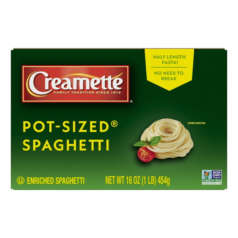 16oz Creamette Pot Size Spaghetti - Walmart.com