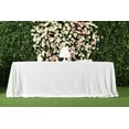 thumbnail image 4 of GFDYREE Sequin Tablecloth, Rectangular, 60"x120", White, 4 of 7