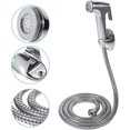 thumbnail image 2 of Soporte de manguera para rociador de ducha y bidé para inodoro - Juego de soporte de pared multifuncional para rociador de ducha y bidé para inodoro y baño, 2 of 5