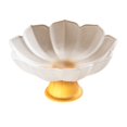 thumbnail image 1 of Fruit Bowl Footed Bowl Lotus Shaped Fruit Bowl Snack Candy Nut Serving Tray Dessert Display Stand Offering Bowl for Home Appetizer Plates Dessert Bowl, 1 of 7