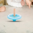 thumbnail image 1 of La parte superior giratoria juega la superficie lisa ligera del regalo de de los juguetes de la guardería de los niños de los juguetes de madera Hugo Tapas sin pintar, 1 of 10