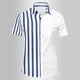 thumbnail image 4 of pstuiky camisetas camisas para hombre, Camisa casual de color liso para hombre con botones y cuello vuelto, manga corta camisas casuales para hombre xxxxxl, 4 of 4