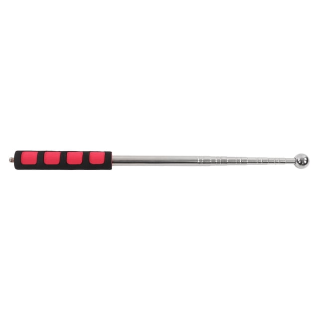 Stainless Steel Handheld Flagpole, Lightweight: 2pcs Extendable Anti Slip Guide Flag Pole for Guides for Outdoor Activities