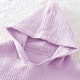 thumbnail image 4 of TIMIFIS Robe de Nuit Confortable pour Filles Haut de Pyjama Chemise de Nuit Col Ras du Cou Confortable Couleur Unie Décontractée Manches Longues Vêtement de Nuit Léger pour Dormir Tenue de Nuit Stylée pour Enfants, pour 4-12 Ans, 4 of 5