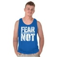 thumbnail image 3 of Christian Fear Not Psalm Scripture Tank Top T Shirts Men Women Brisco Brands S, 3 of 6