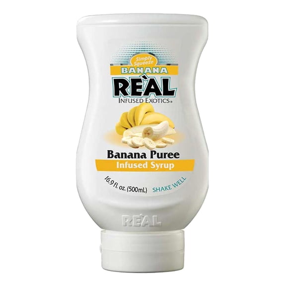 Jarabe Puree Real Banana 500 ml