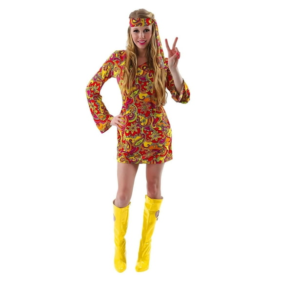 Orion Costumes Female Hippie Adult Costume X-large Female