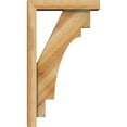 thumbnail image 3 of Ekena Millwork 4"W x 16"D x 28"H Merced Block Rough Sawn Bracket w/ Offset Brace, Western Red Cedar, 3 of 25