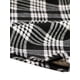 thumbnail image 4 of Vestido ajustado sexy para mujer Vestidos a cuadros con panel de malla Negro XS, 4 of 4