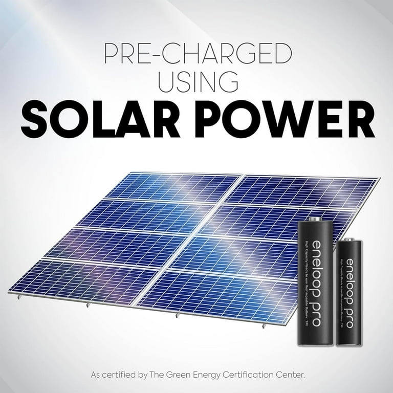 Panasonic Advanced NiMH Rechargeable Kit: 4AA eneloop pro Panasonic Advanced NiMH Rechargeable Kit: 4AA eneloop pro