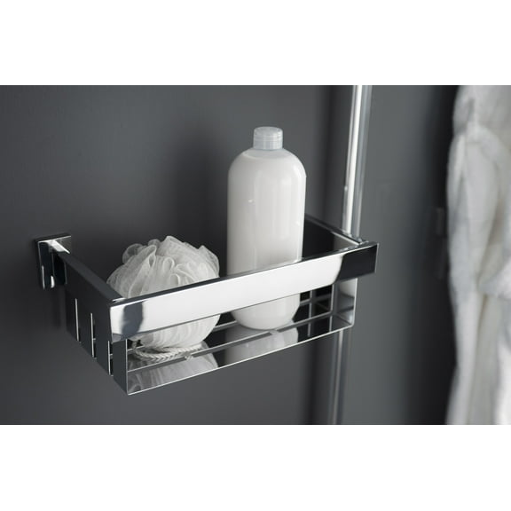 Edge Bottle Holder Chrome