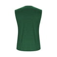 thumbnail image 6 of Sevevn Women's Summer Casual Fashion Solid Tank - Loose Round Neck Sleeveless Top Army Green XL Early Access Deals, 6 of 7
