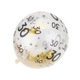 thumbnail image 4 of BallsFHK 5Pcs 30 40 50th Happy Birthday Age Confetti Filled Balloons Wedding Party Decor, 4 of 4