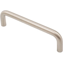 Wire Cabinet Pull, 96 Millimeters, Satin Nickel by Stone Harbor Hardware