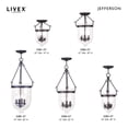 thumbnail image 3 of Livex Lighting Jefferson Ceiling Mount in Bronze, 3 of 9