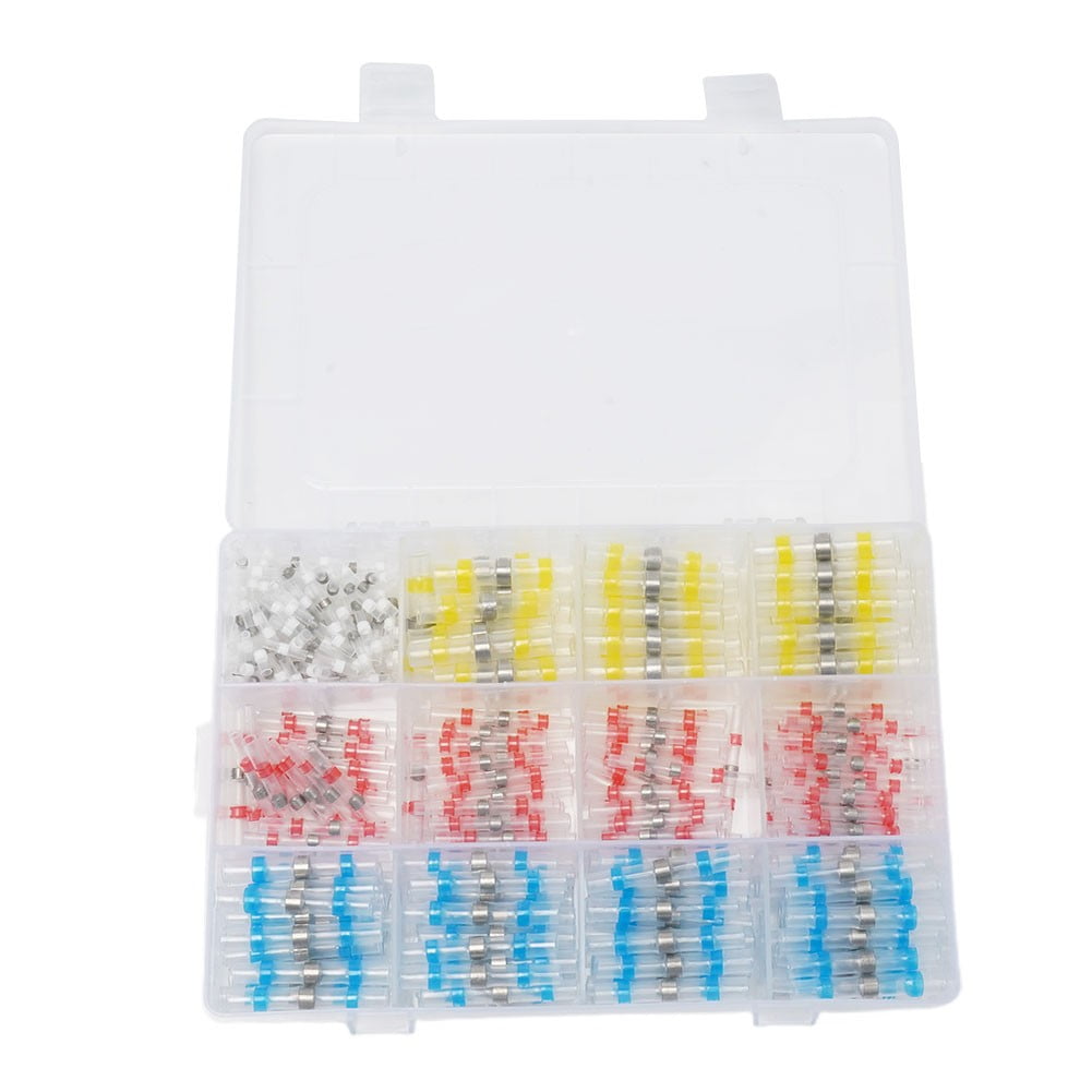 50/800Pcs Solder Seal Sleeve Heat Shrink Wire Connectors Terminals Waterproof 800Pcs