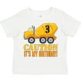 thumbnail image 3 of Inktastic 3rd Birthday Construction Truck, Cement Mixer 3 Years Old Boys Toddler T-Shirt, 3 of 5
