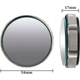 thumbnail image 2 of HUGFEGWE Blind Spot Rearview Mirror Blind Spot Mirror Suction Cup Type Adhesive-Free Easy Installation 2 Colors Optional,Silver CJB91-54663, 2 of 7