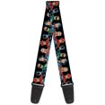 thumbnail image 1 of Buckle-Down Guitar Strap Justice League Elite Forces Superheroes 2 Inches Wide (GS-WJL019), 1 of 5