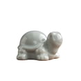 thumbnail image 2 of sunsanly Turtle Ornament Ceramic Turtle Tea Pet Figurine Smooth Touch Turtle Statue for Home Office Party Decoration, 2 of 8