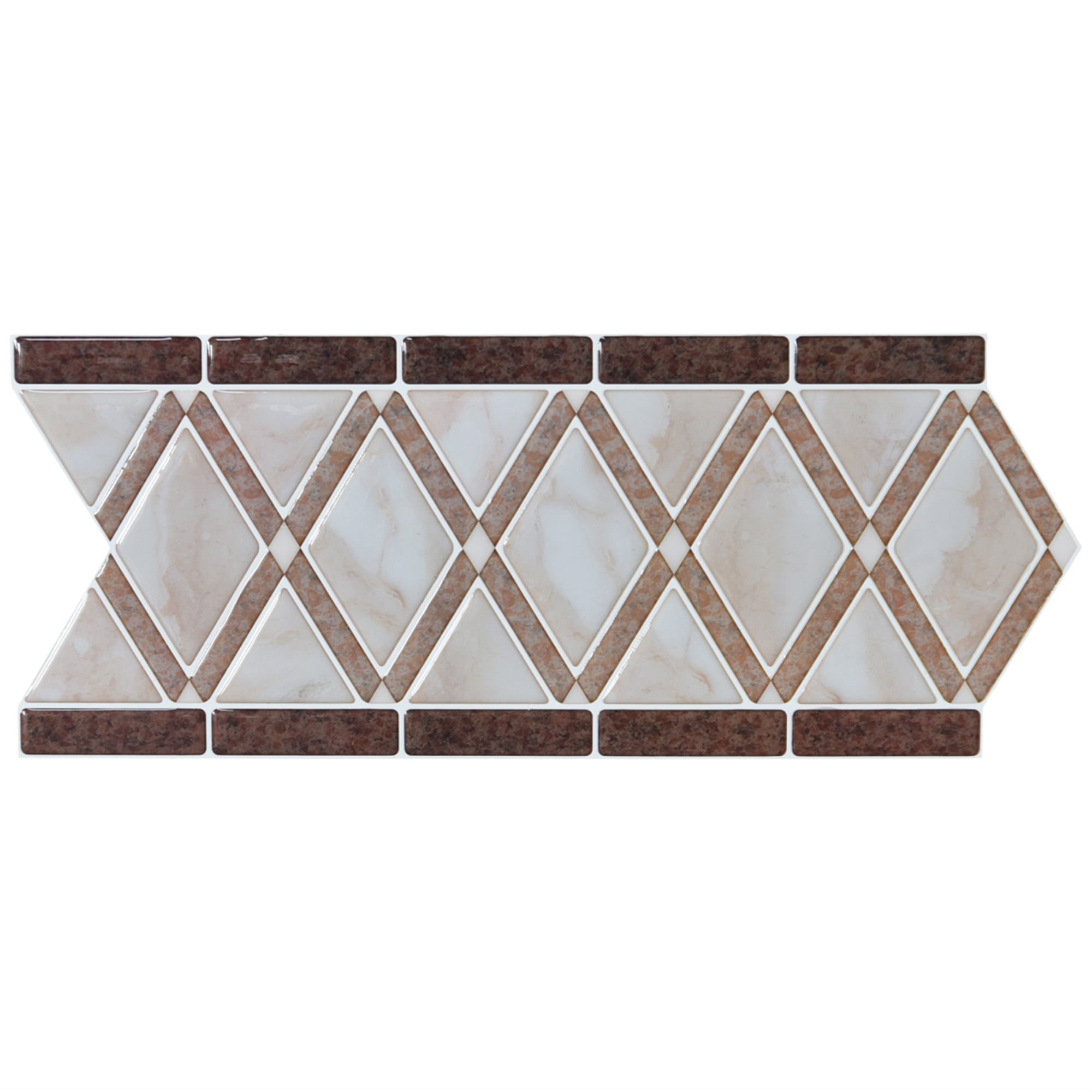 A17102 Peel and Stick Backsplash Tile Borders, Removable Backsplash for Kitchen, Bathroom, Set