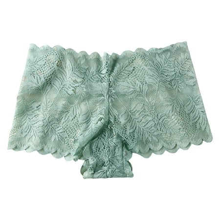 

ZRBYWB Women s Panties Women Lace Boyshort Lace Panties Low Rise Underwear Ladies Comfortable Underpants Female Lingerie Underwear For Women