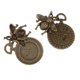 thumbnail image 4 of 10 piezas de aleación , colr, colgante, , conectores, reloj granajes con abalorios de abejas, colres hechos DIY, colgante Gloria Reloj de engranaje Abejas encantos, 4 of 8
